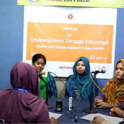 Action Aid radio session on Empowerment Through Education