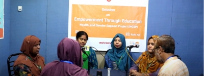 Action Aid radio session on Empowerment Through Education